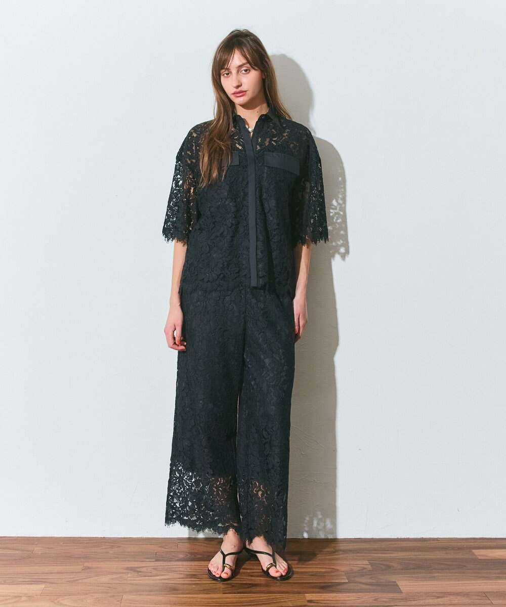 GRACE CONTINENTAL レースコンビシャツ 