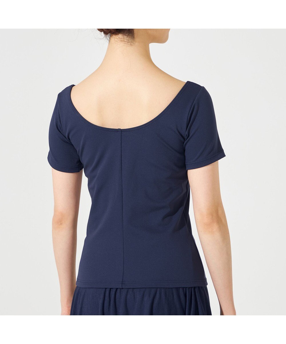 Chacott ハーフスリーブトップ 