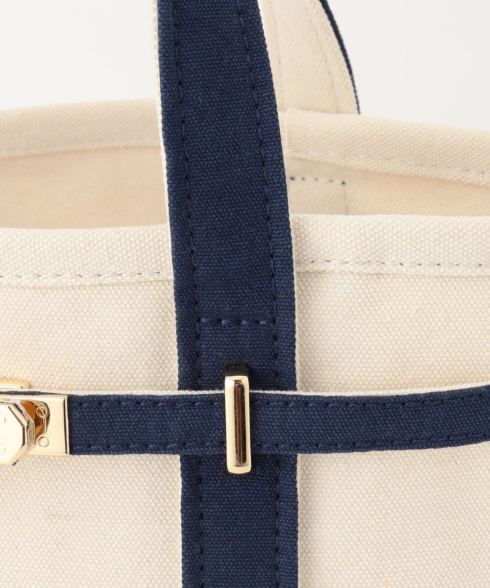 23区 ポーチ付 キャンバス トートバッグ 