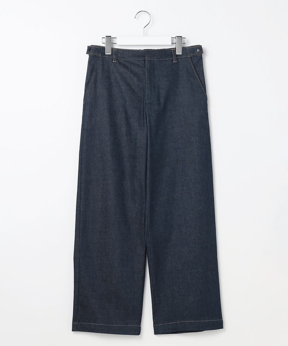 J.PRESS LADIES L 【WEB限定カラーあり】ハイパワーデニムツイル ワイドパンツ 