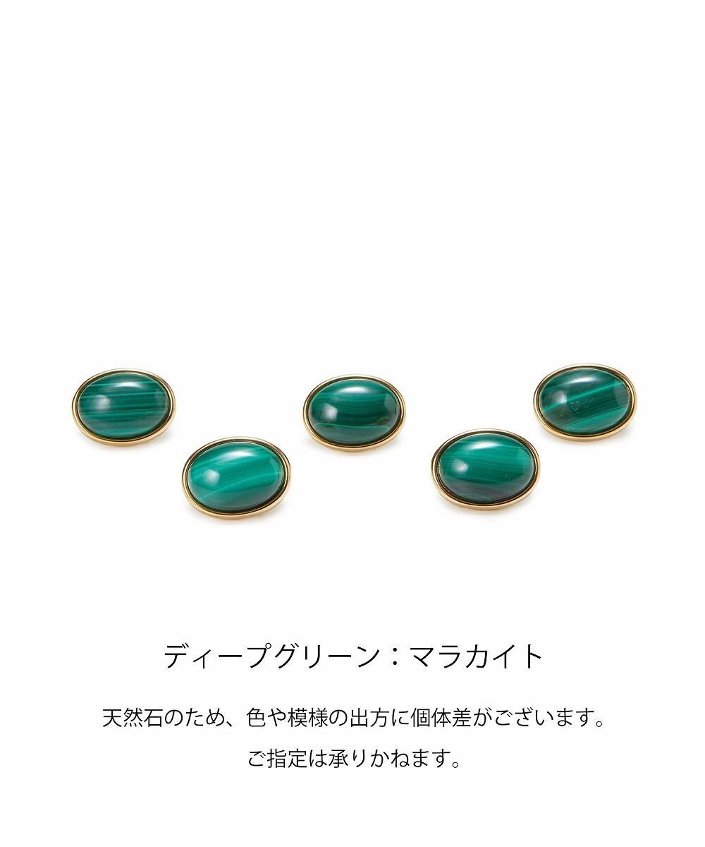 TOPKAPI 【TOPKAPI】gemdrops ジェムドロップ ミニエンボスレザー 天然石 二つ折り 財布 