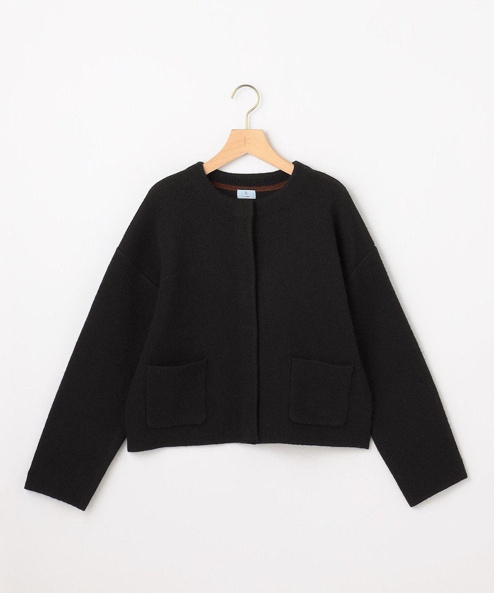 組曲 S プレーティングニットアウター ジャケット 