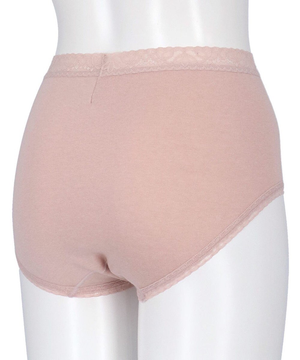 Wing あったかショーツ 綿混(身生地部) 裏起毛 厚手 やさしい肌あたり はきこみ丈ふかめ 秋 冬 EC4024 ウイング／ワコール 