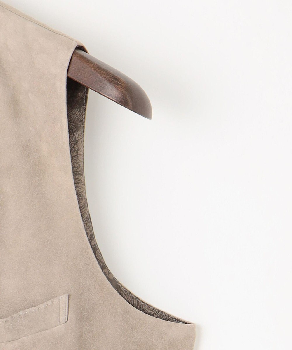 JOSEPH ABBOUD 【ゴートスウェード/軽量/ソフト/ストレッチ】ゴートスウェード ベスト 