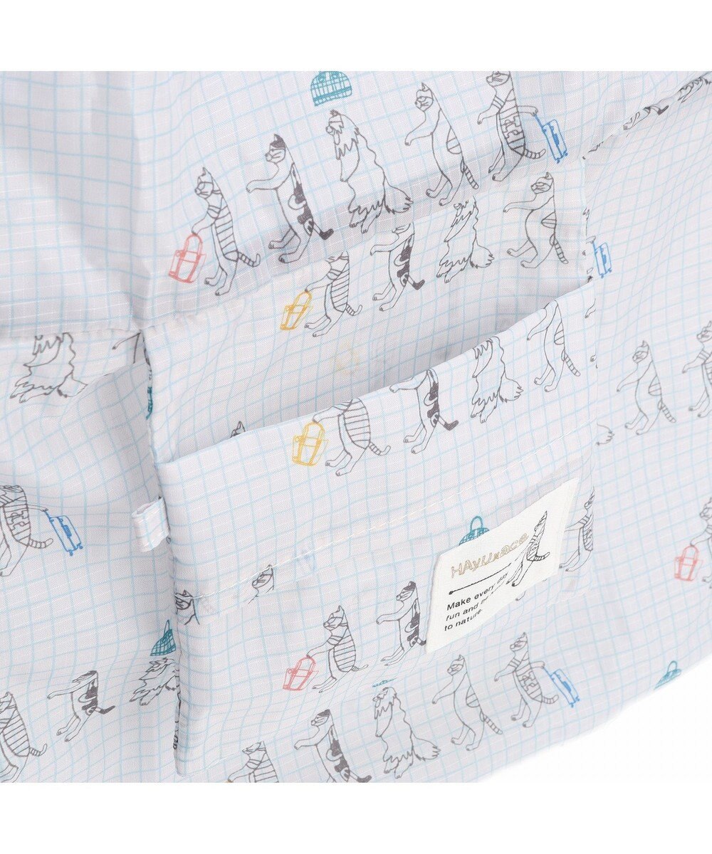 ACE BAGS & LUGGAGE 【折り畳み】 HAyU × ace. マルシェバッグ エコバッグ 猫柄 23L 17871 