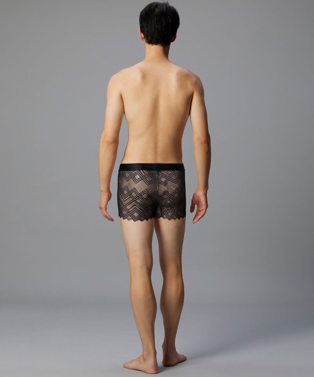 WACOAL MEN WACOAL MEN ボクサーパンツ 【レースボクサー】 フロント快適グラマラス 通気性(本体) 前閉じ 下着 メンズ WT3828 /ワコールメン 