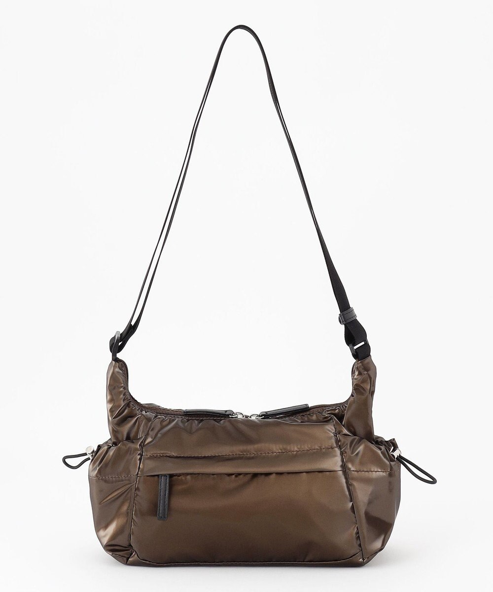 LA BAGAGERIE メタリックドロストポケット　ミニショルダーバッグ 