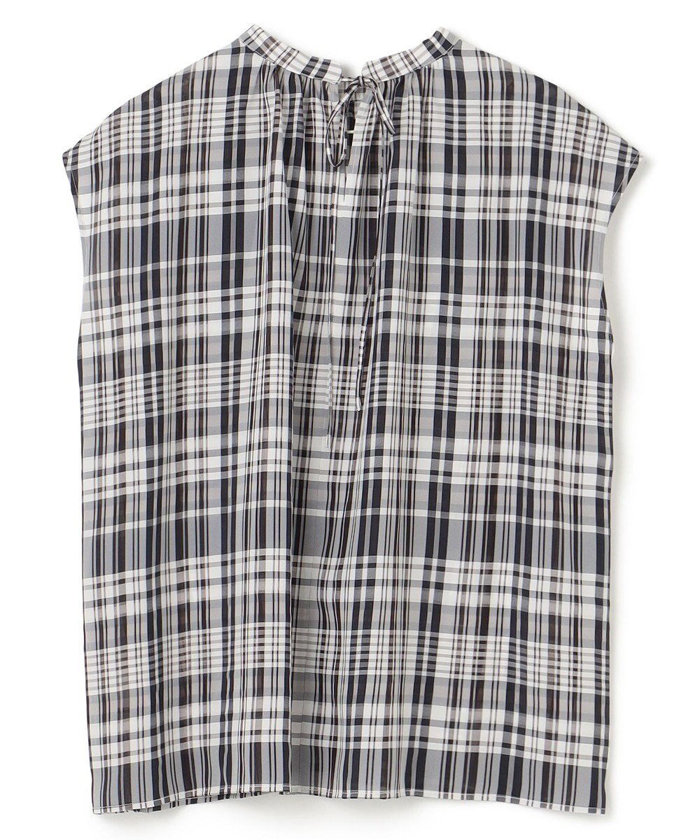 UNFILO シアー2WAYブラウス 