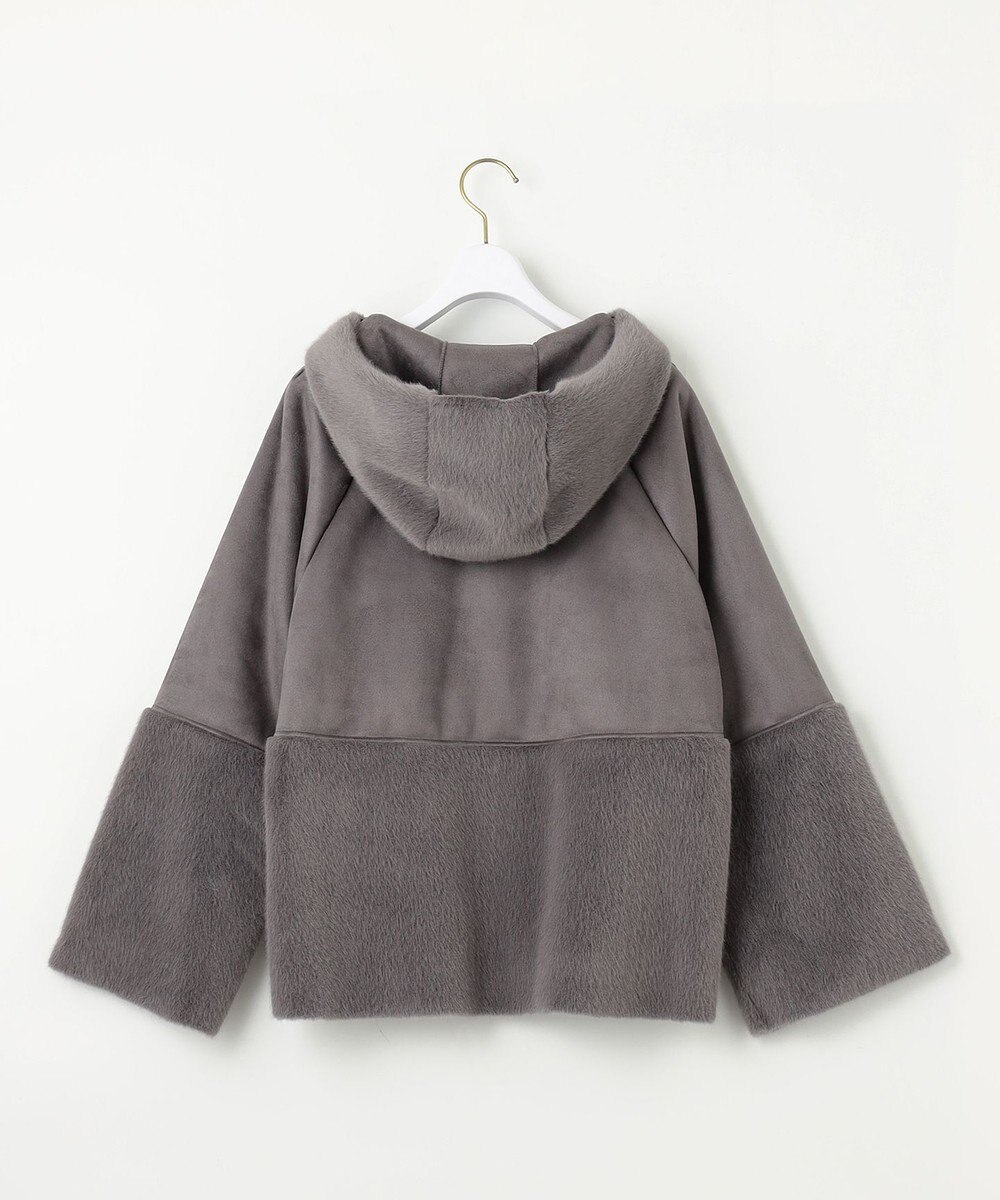 ANY SIS 【大人百花・美人百花掲載】Luxuryフェイクムートン コート 