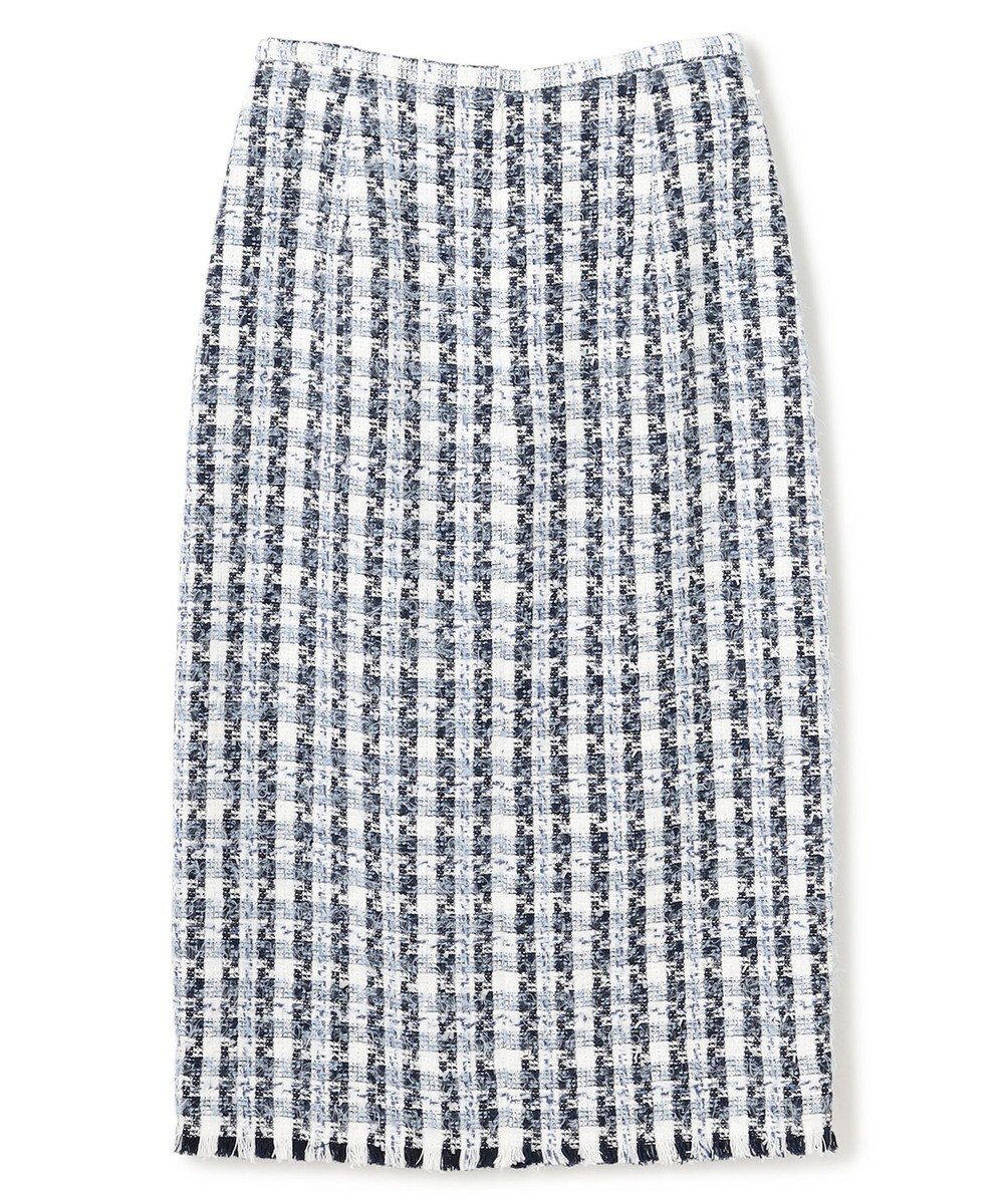 BEIGE， BERYL / ファンシーツイード Iラインスカート 