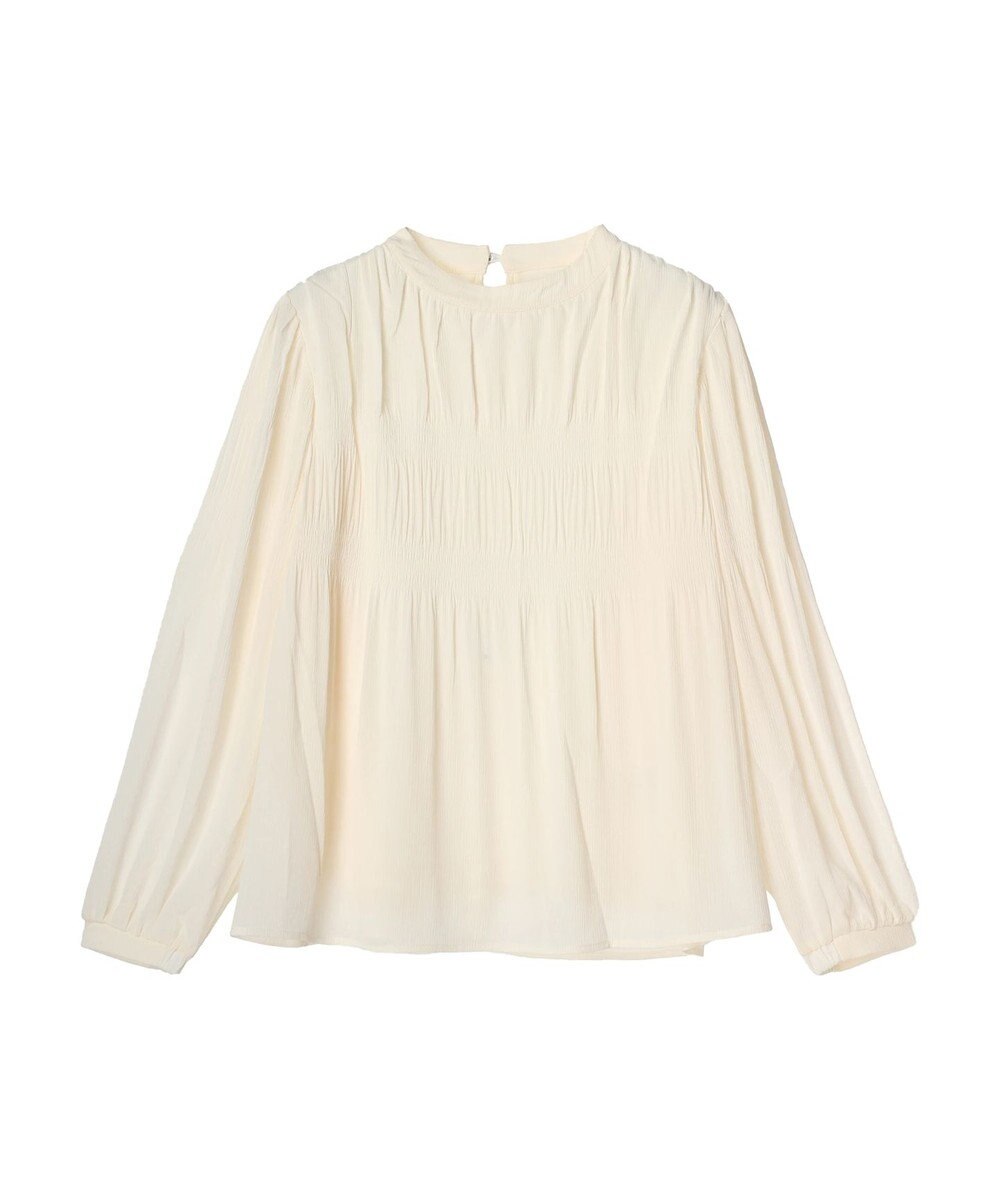 earth music&ecology マジョリカプリーツブラウス 