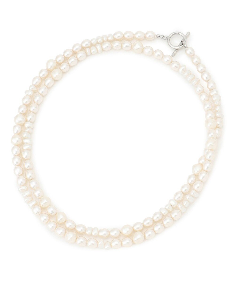 23区 【APPLAUDIR】ランダムバロックパール ロングネックレス 