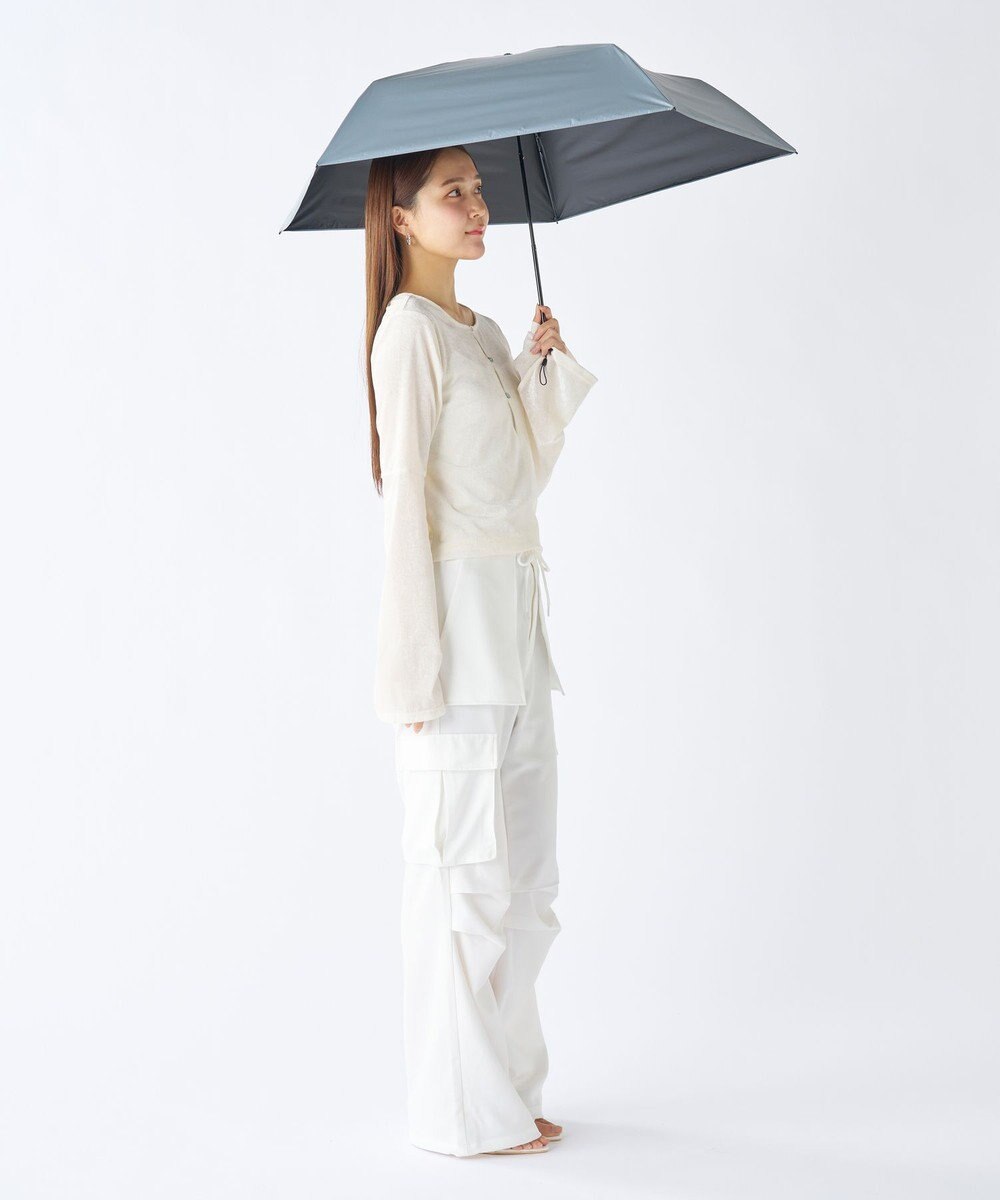 MOONBAT 【遮光100％/超軽量】マジで軽い傘 晴雨兼用 折りたたみ日傘 55cm マジカルテックプロテクション 