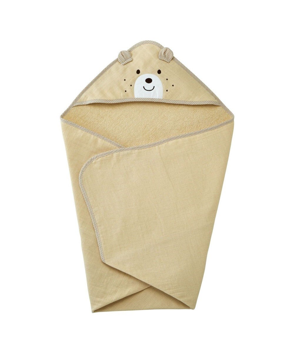 MIKI HOUSE HOT BISCUITS ベビーバスタオル 