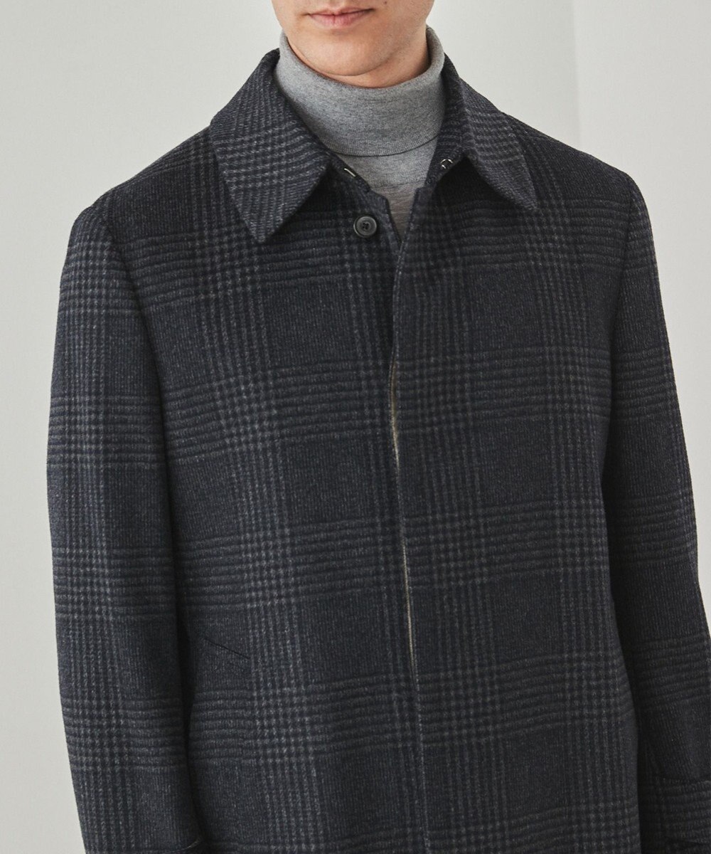 GOTAIRIKU アンゴラビーバー ステンカラーコート 