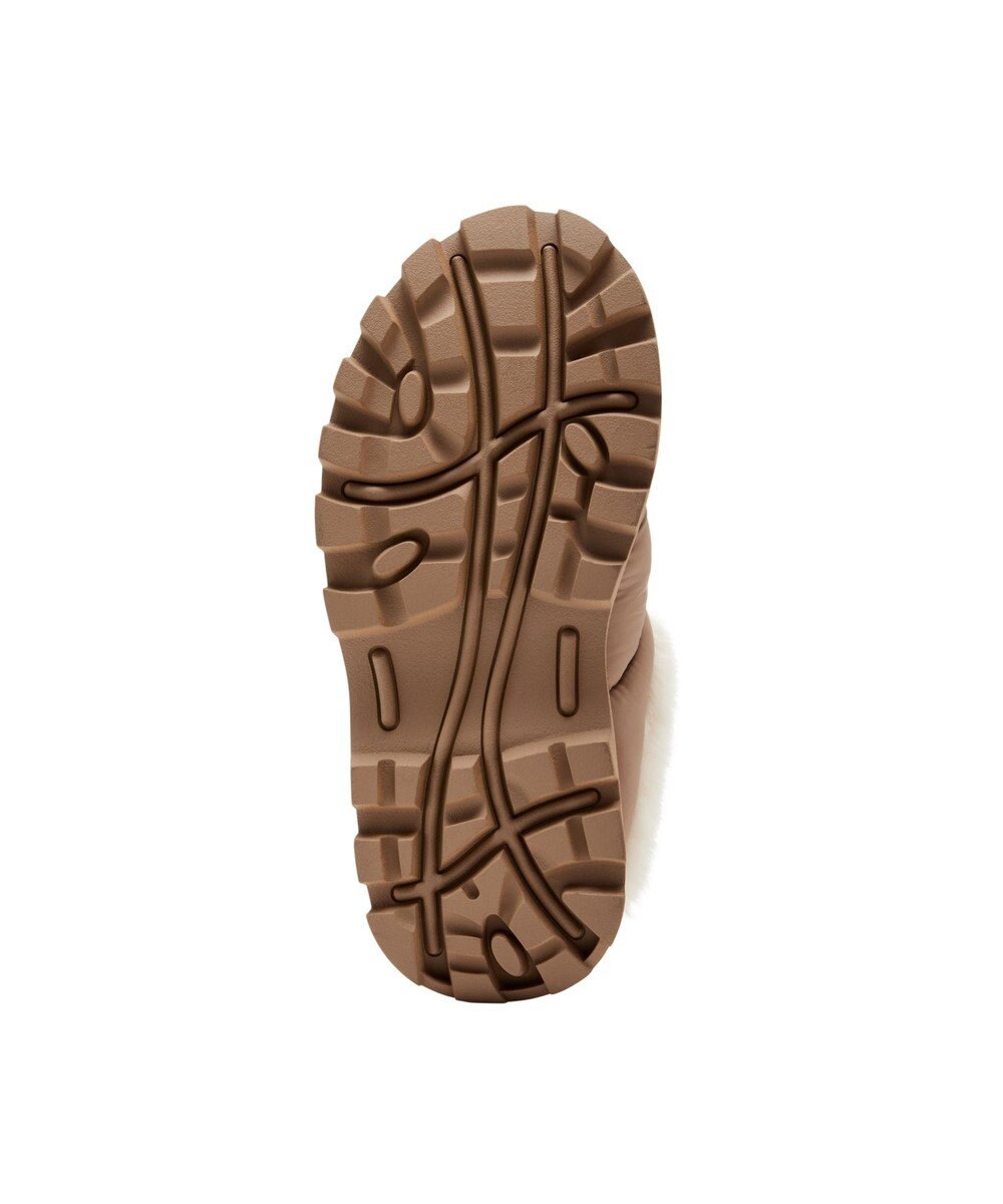 STEVE MADDEN FIRE PLACE 厚底キルティングファーシューズ 