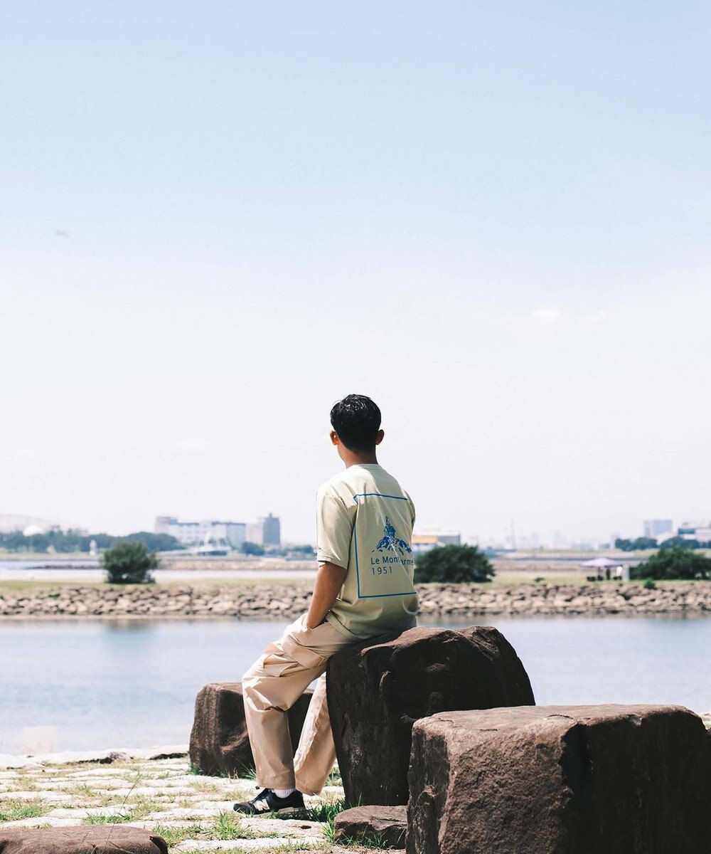 SHARE PARK MENS 【UVカット・吸水速乾・ストレッチ・軽量 】バックプリントポケットTシャツ（L・XLサイズ） 