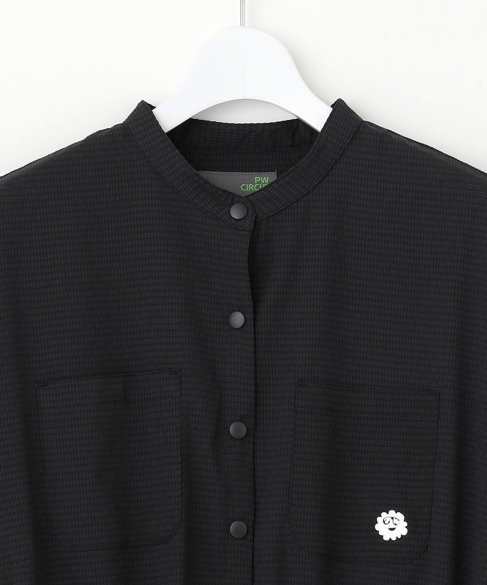 PW CIRCULUS 【高通気 / 軽撥水 / 軽量のDotAir 使用】【WOMEN】バンドカラーワンピ ゴルフウェア レディース 