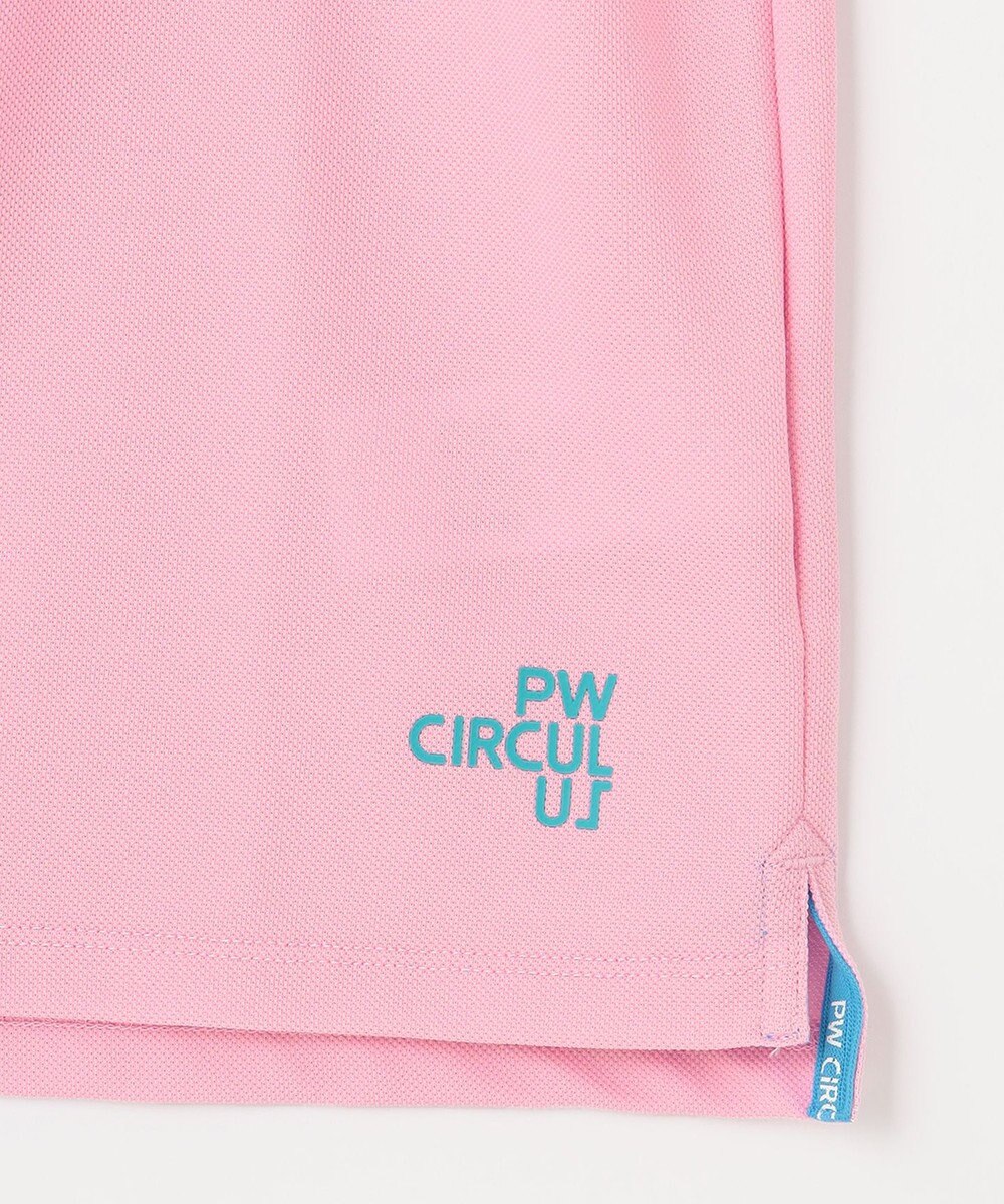 PW CIRCULUS 【WOMEN】【吸汗速乾/ストレッチ/UVケア】ベーシックカノコ スキッパー ポロシャツ ゴルフウェア レディース 