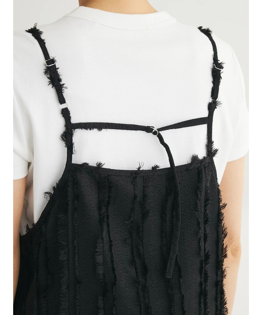 Green Parks フェザージャガードキャミワンピース 