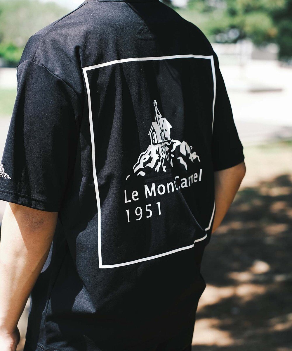 SHARE PARK MENS 【UVカット・吸水速乾・ストレッチ・軽量 】バックプリントポケットTシャツ（L・XLサイズ） 