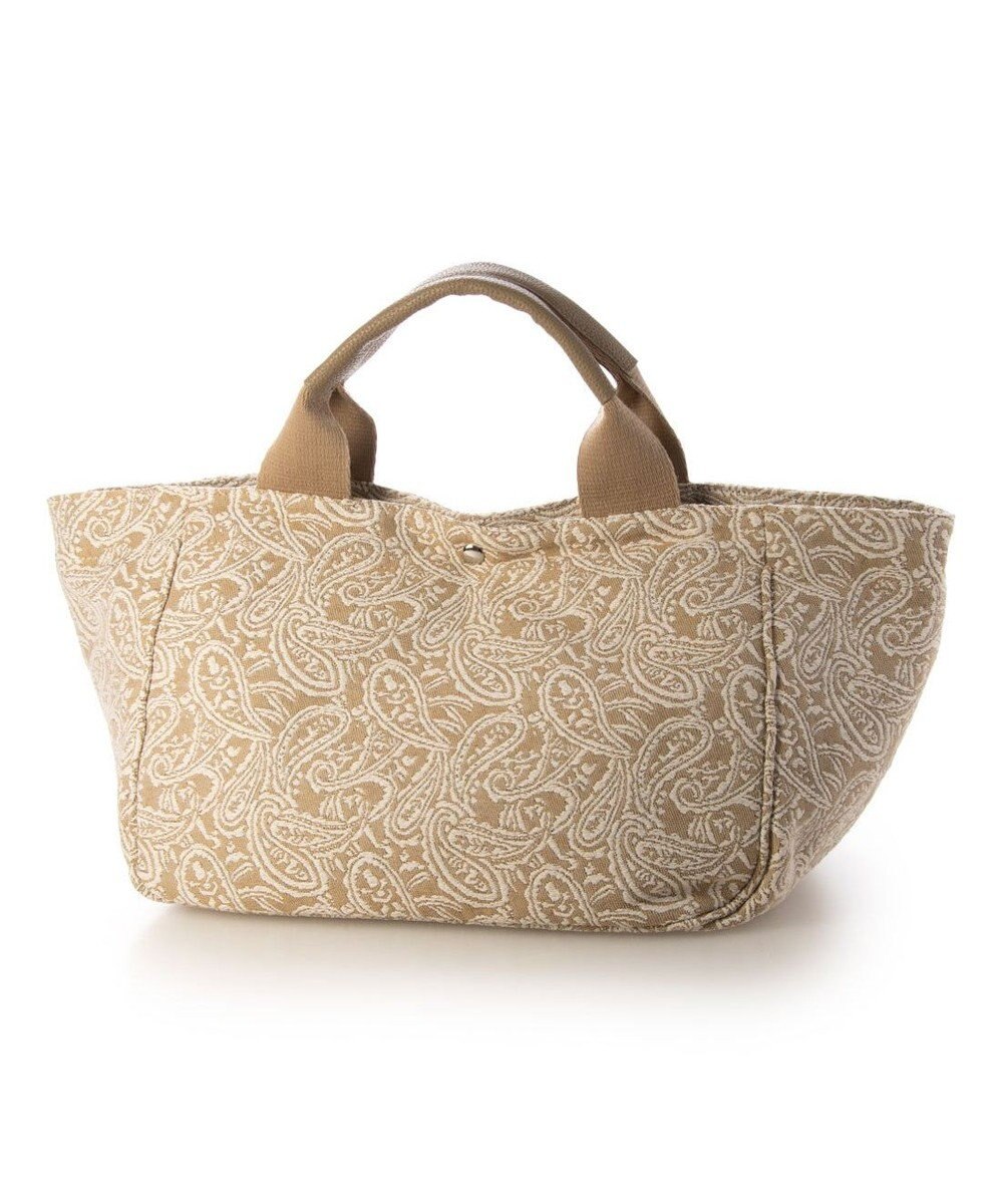 UNBILLION カシュカシュ cachecache / ペーズリー柄ジャガードトートバッグ 