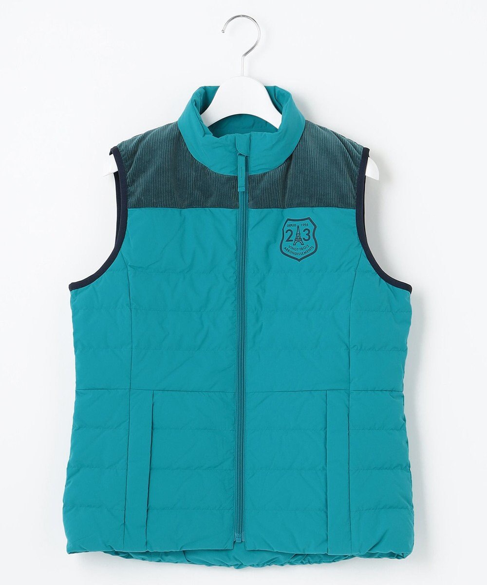 23区GOLF 軽くて暖か！【WOMEN】【ストレッチ・撥水】ダウンベスト 