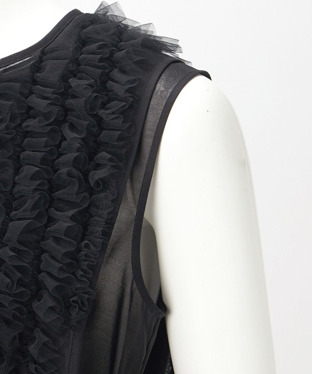 23区 【GOLD LABEL】コットンオーガンジー ジレコンビ ブラウス 