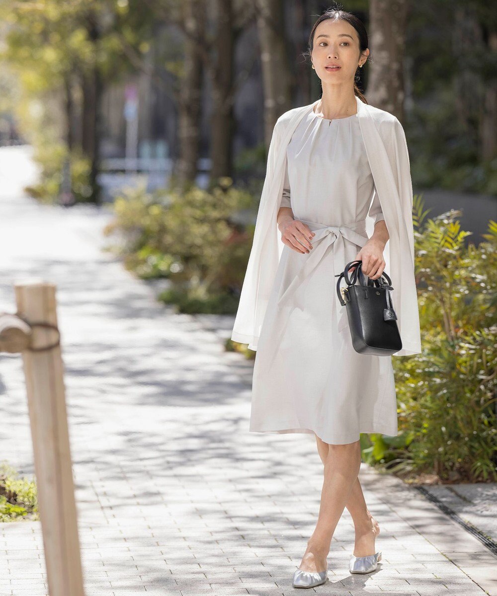 J.PRESS LADIES 【2way】スプリットレザー ナノポシェット バッグ 