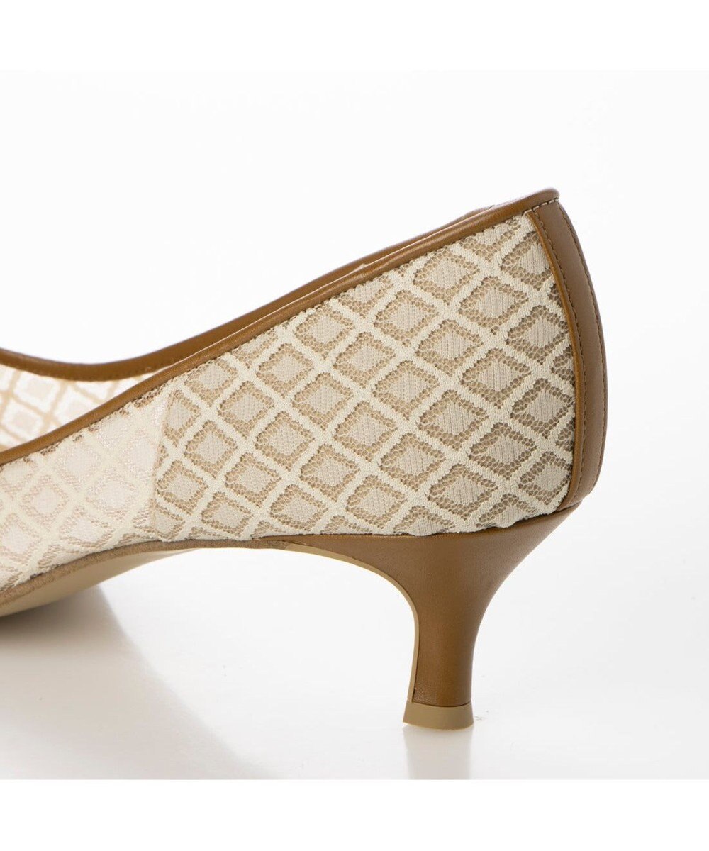 MODE ET JACOMO <carino>レースデザインパンプス 