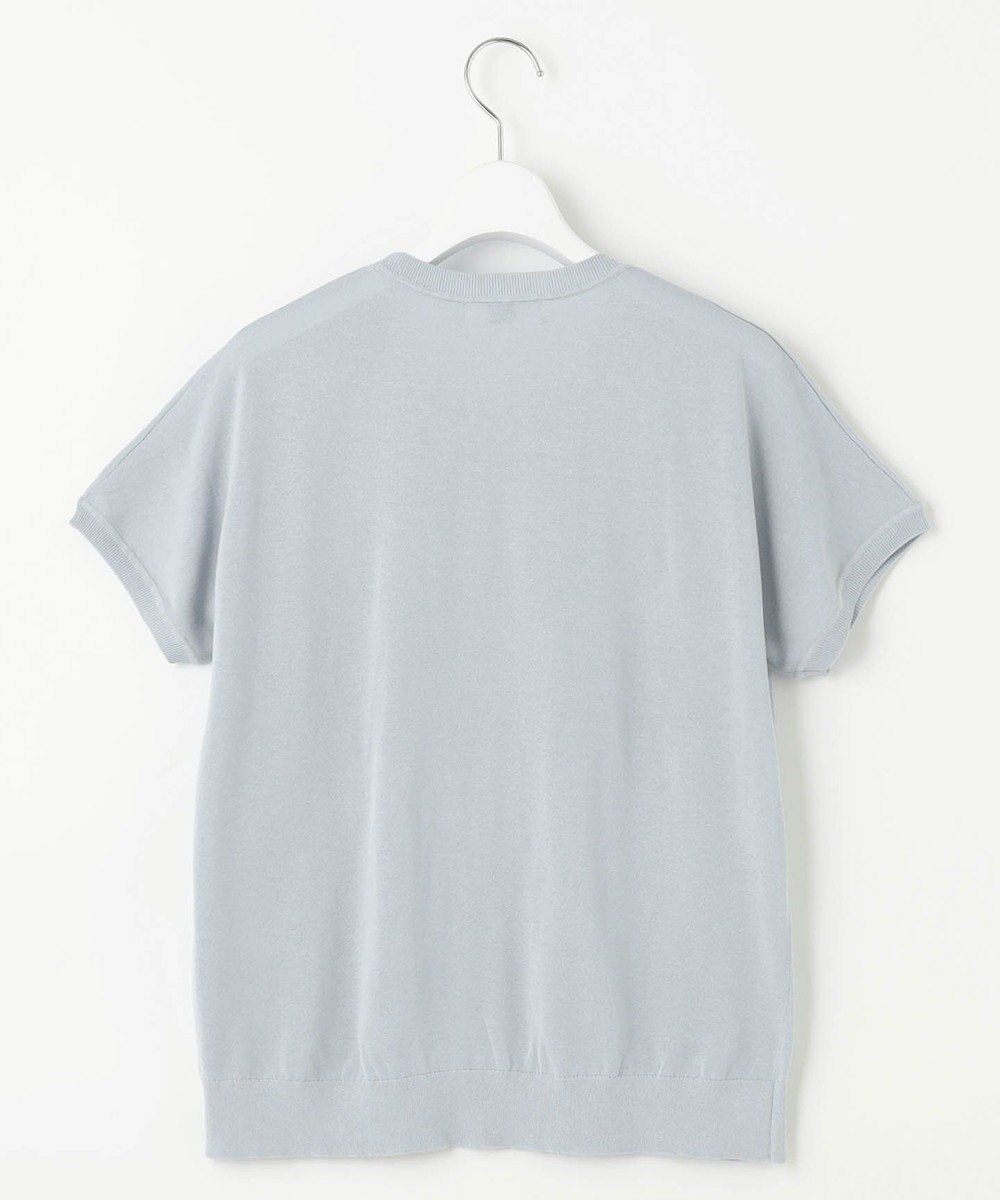 J.PRESS LADIES L 【洗える・抗菌防臭】コットンアセテート ドルマン ニット 