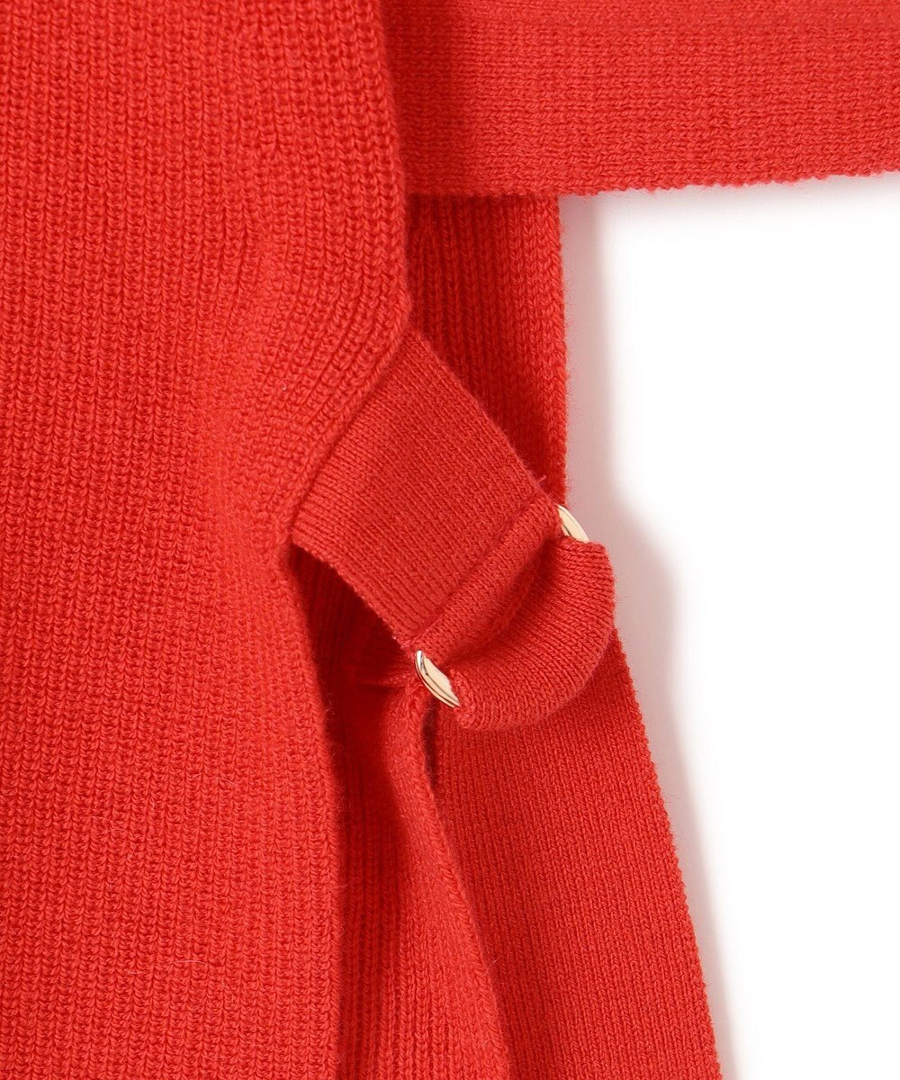 23区 L 【洗える】ツインニットクロップド ニットベスト 