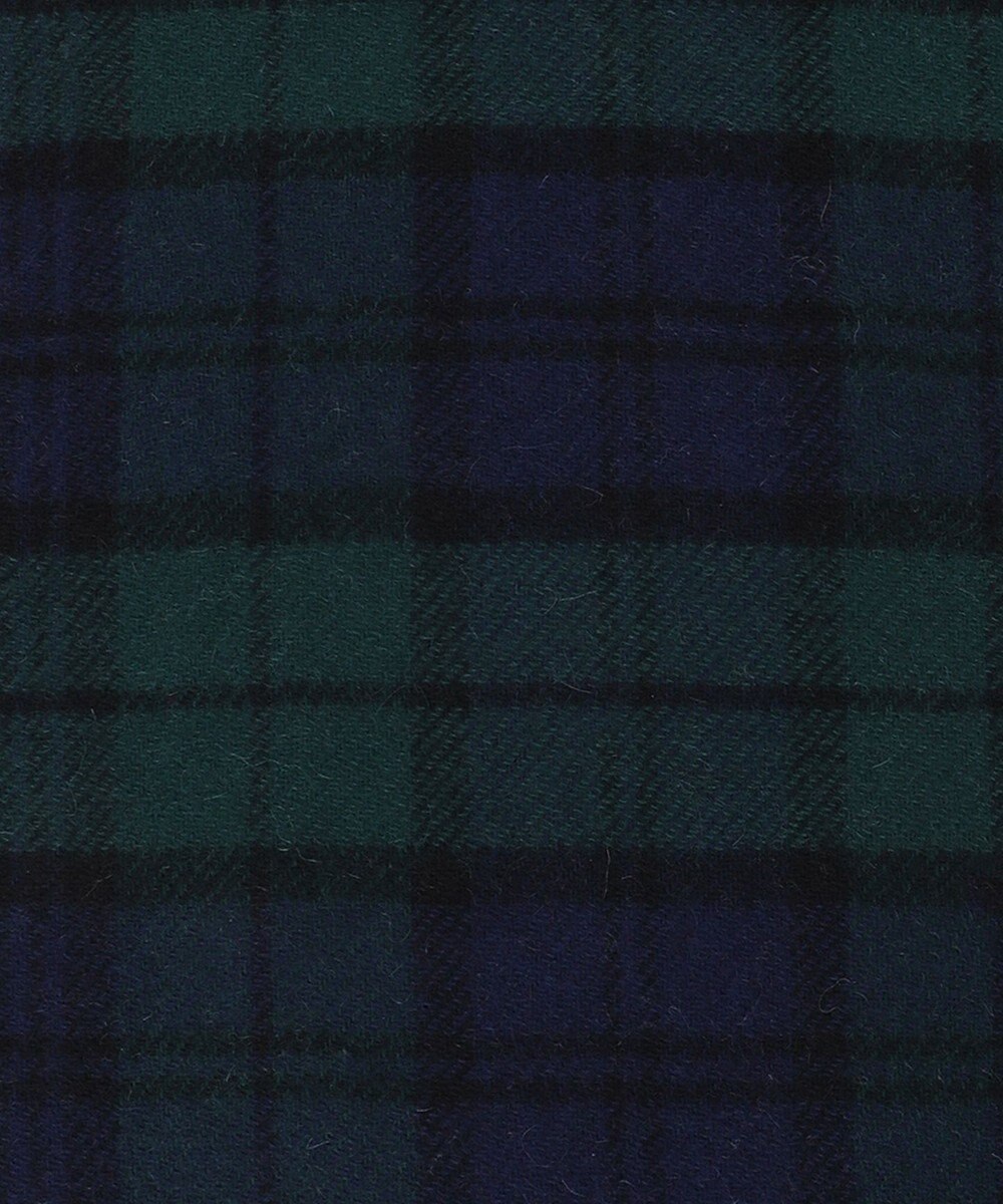 J.PRESS MEN リバーシブル カシミヤマフラー チェック×ストライプ 