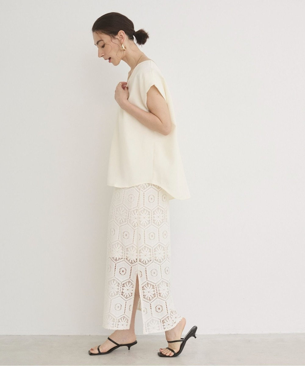 WEGO 【ANGIE VINTAGE】クロシェレースセットワンピース 