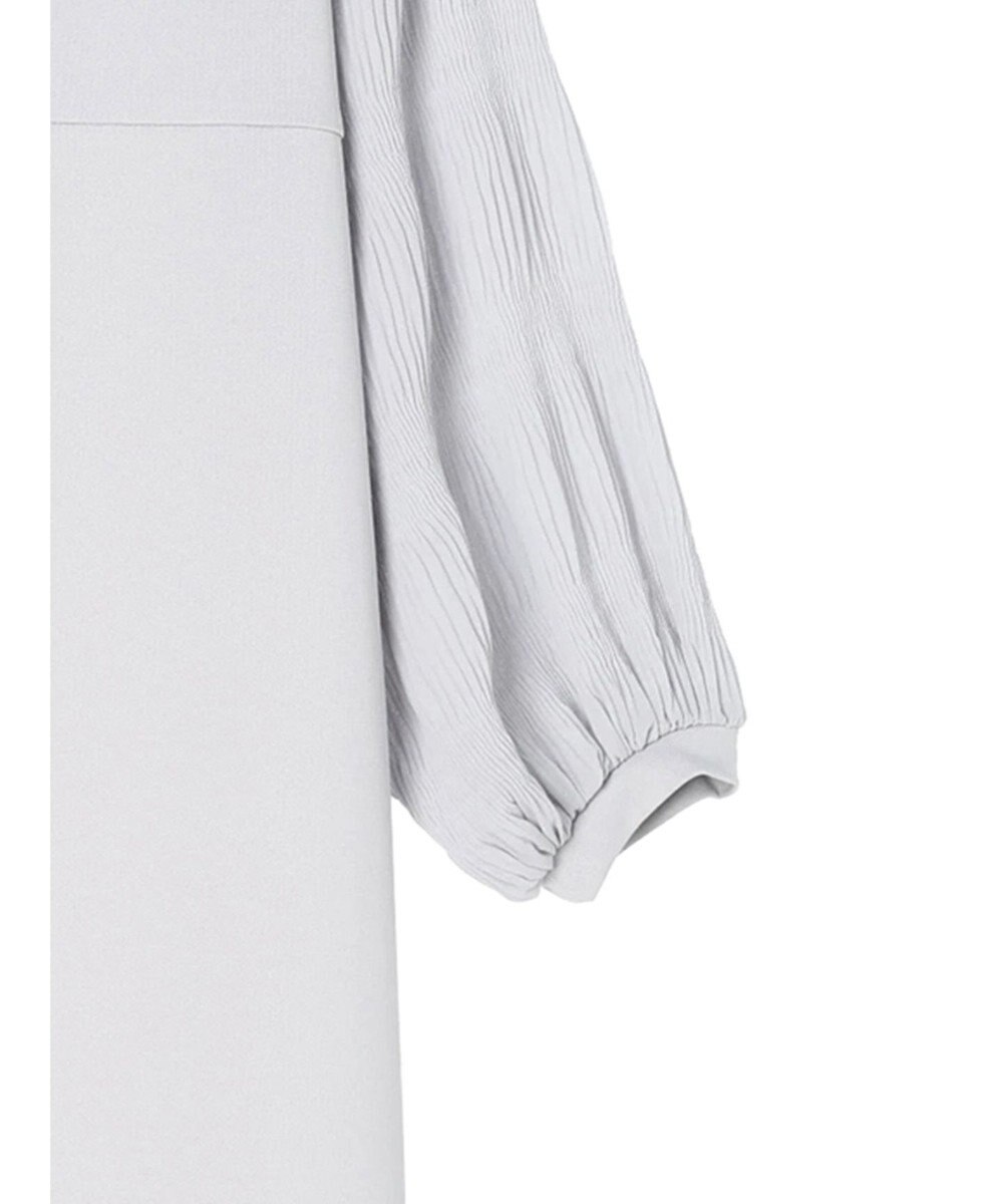 Green Parks マジョリカ袖ドッキングワンピース 