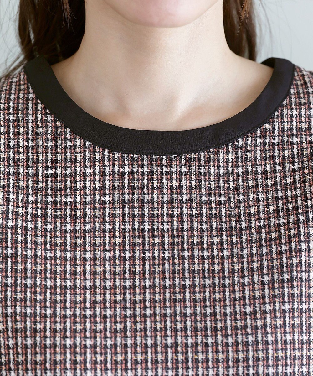 Tiaclasse 【洗える】ツイードチュニック 