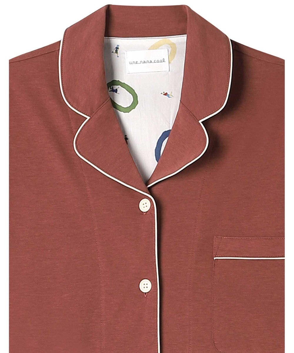 une nana cool 【綿混】ラスティック天竺パジャマ MADE WITH LIBERTY FABRIC 