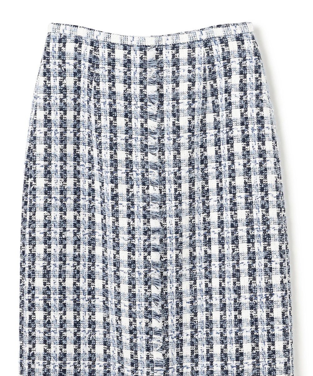 BEIGE， BERYL / ファンシーツイード Iラインスカート 