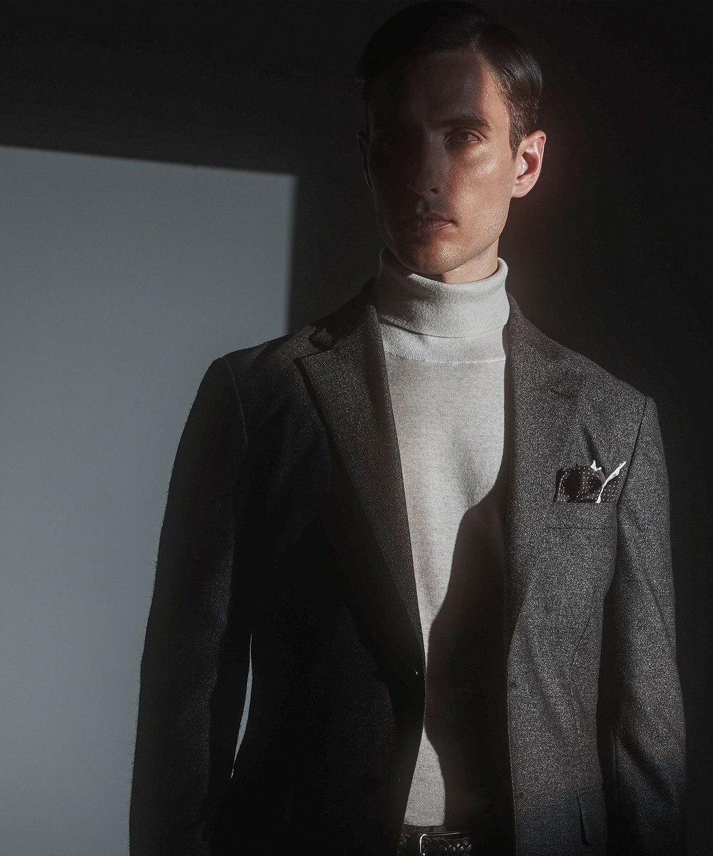 GOTAIRIKU 3ピースセットアップ対応【あたたかい】RENEWOOL ウールジャケット 