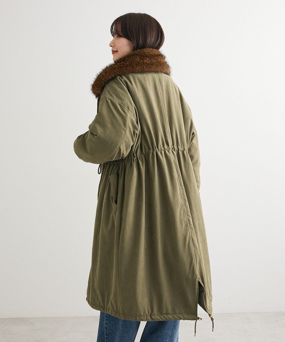 Green Parks ・ＥＬＥＮＣＡＲＥ　ＤＵＥ　中綿モッズコート 
