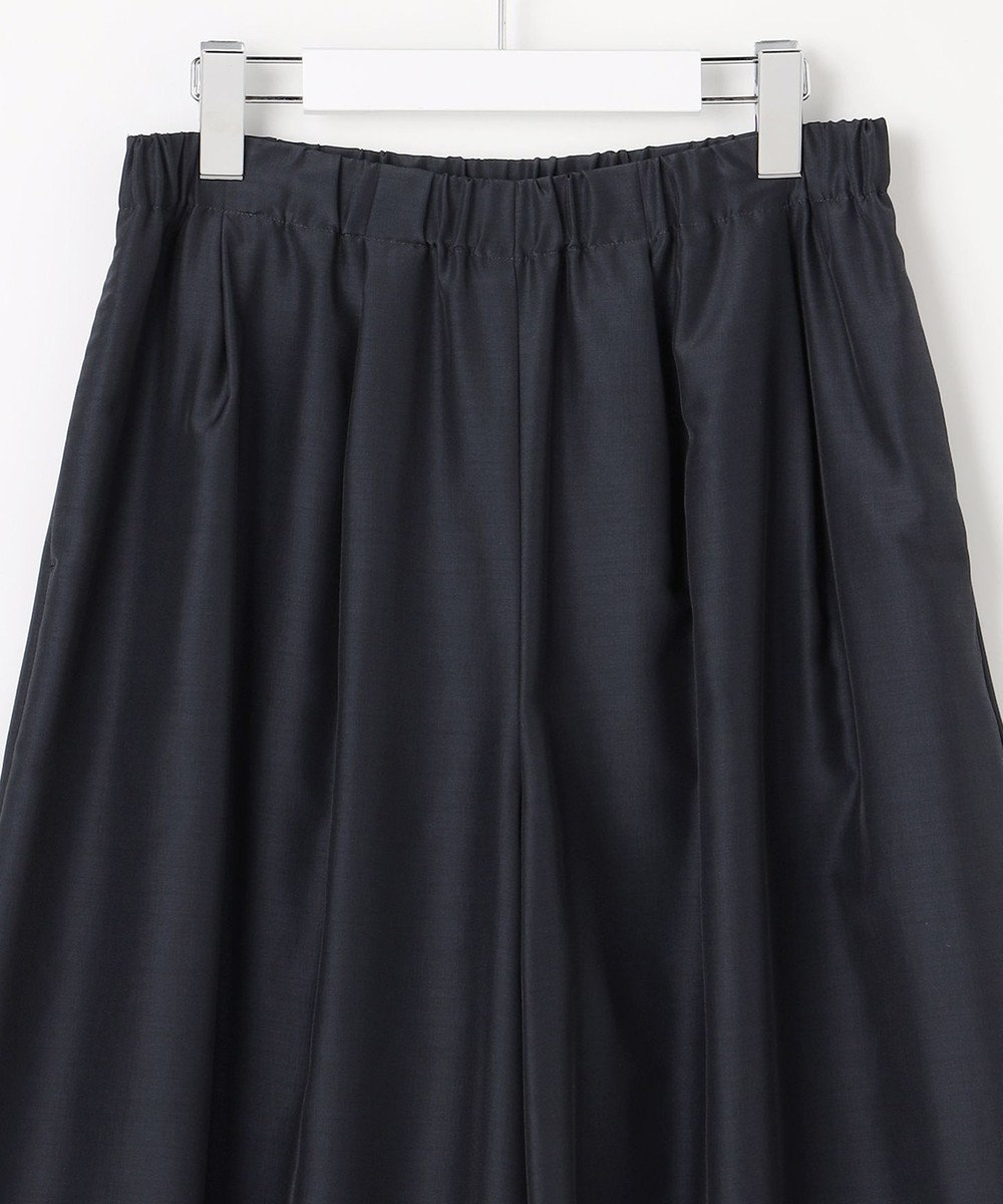 J.PRESS LADIES L エアリースパンボイル ガウチョ パンツ 