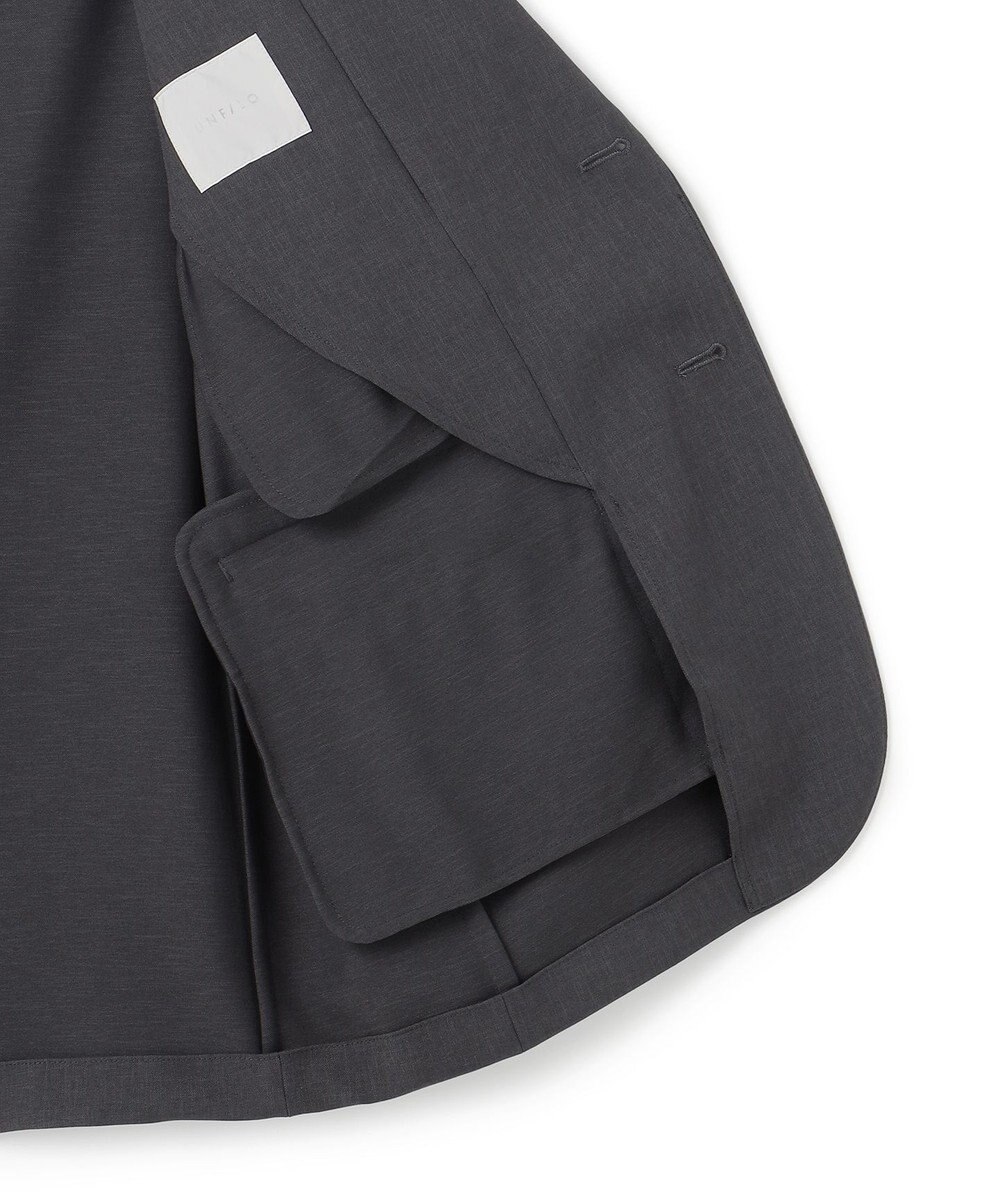 UNFILO MENS 【OCEANS 雑誌・web・YouTube 掲載】WOOL TOUCH 機能美ジャケット【東レ開発のウール見え高機能素材】 