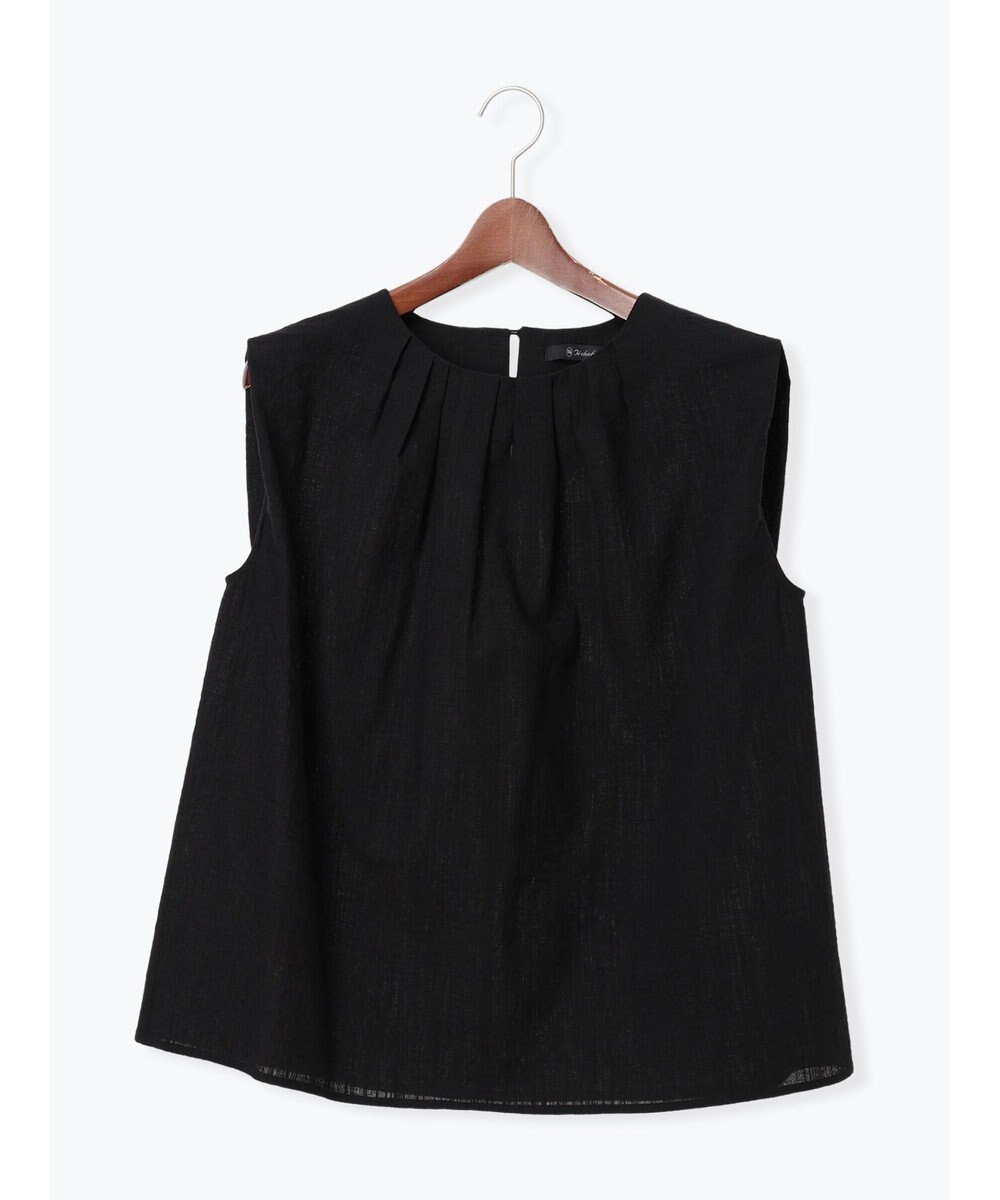 Te chichi リネンミックスクレープブラウス(セットアップ可)《2026 SUMMER LOOK item》 