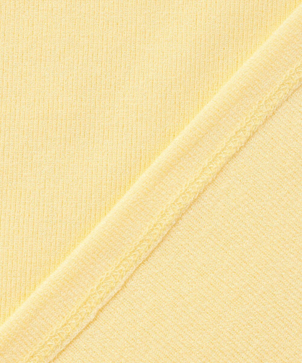 ANY クリアラメフライスヘンリーネックプルオーバー 