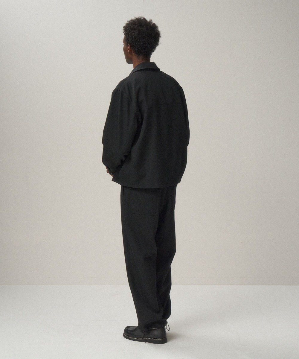 ATON BACK SATIN | ハリントンジャケット - UNISEX 