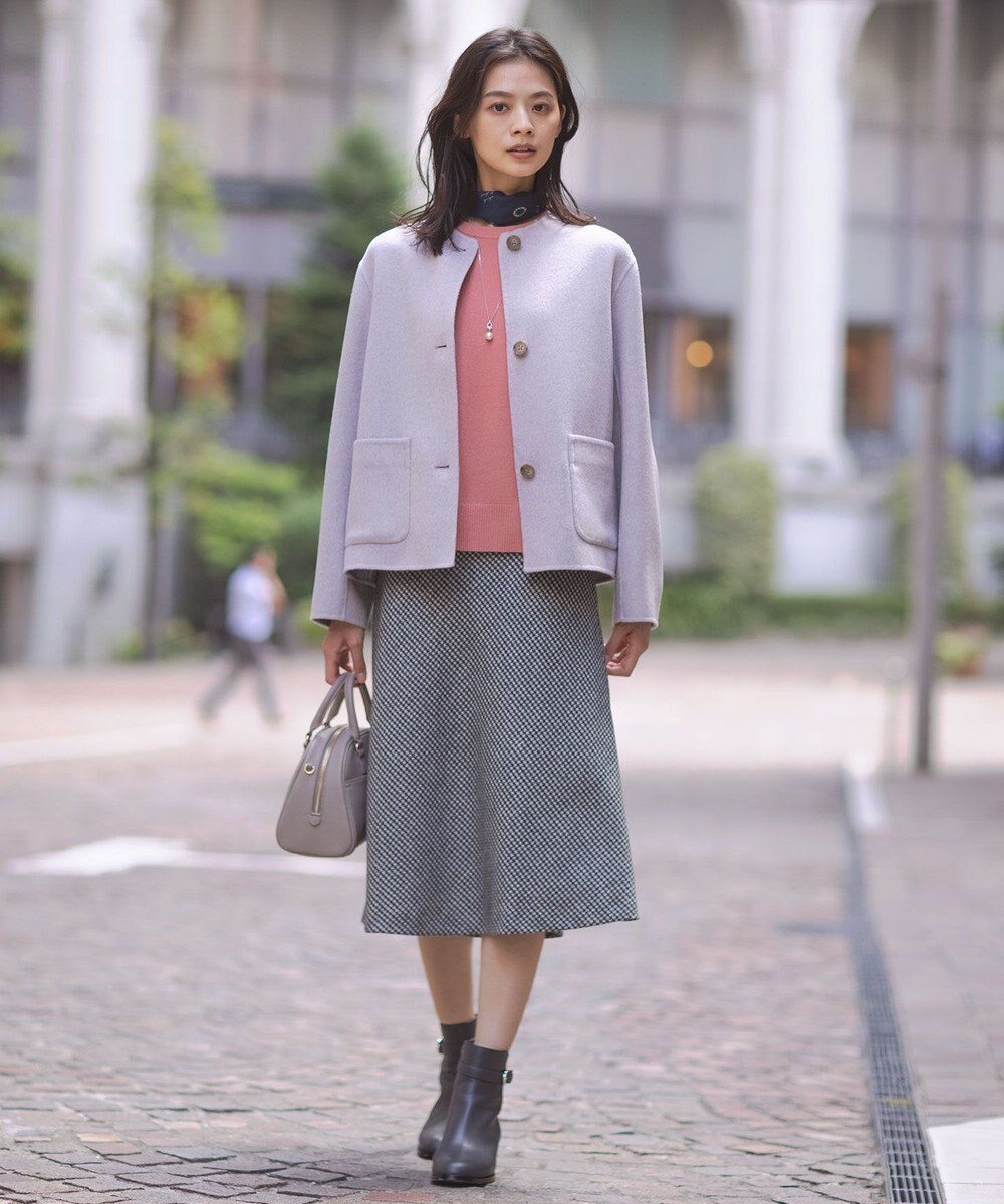 J.PRESS LADIES Vintageプリント スクエア スカーフ 