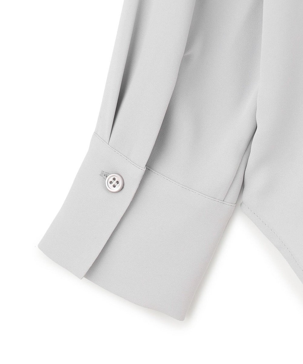 BEIGE， 【洗える・L-size】EVA / ボウタイロングスリーブブラウス 