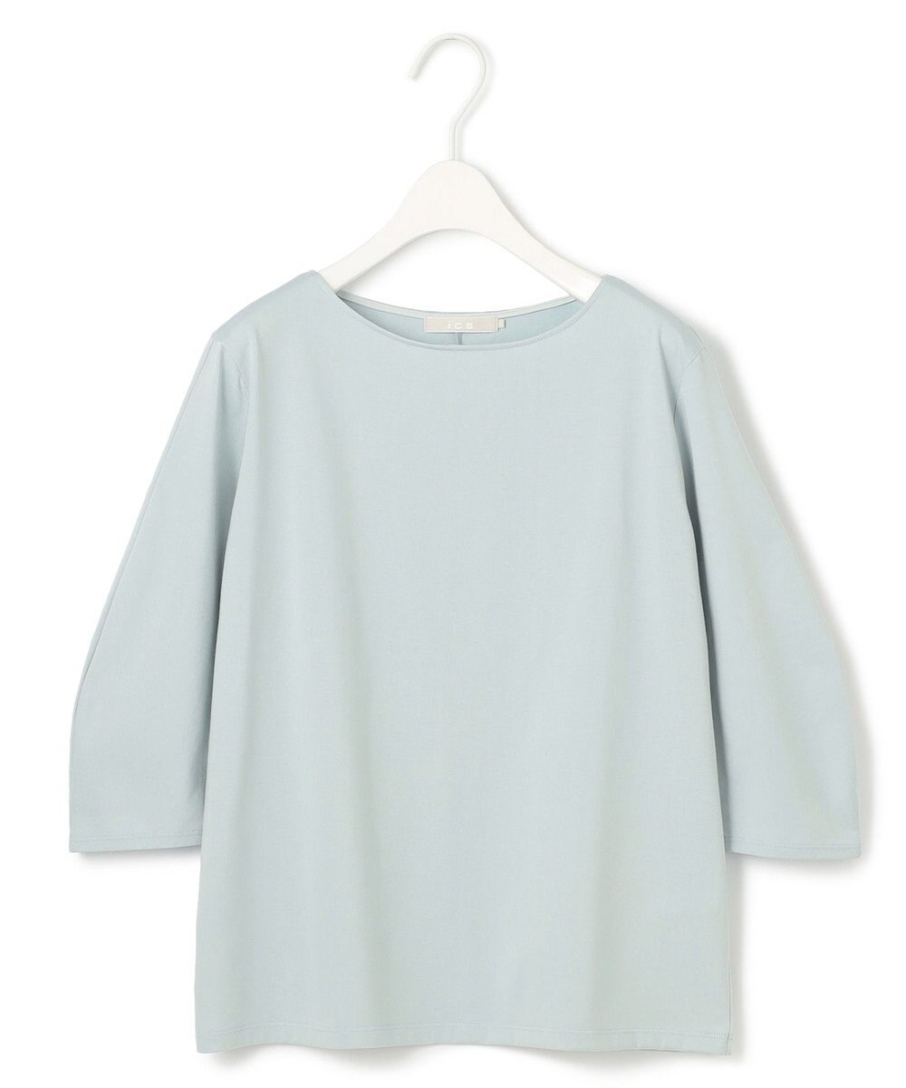 ICB 【接触冷感・UVケア・洗える】 コンフォートプレーティング デザインカットソー 