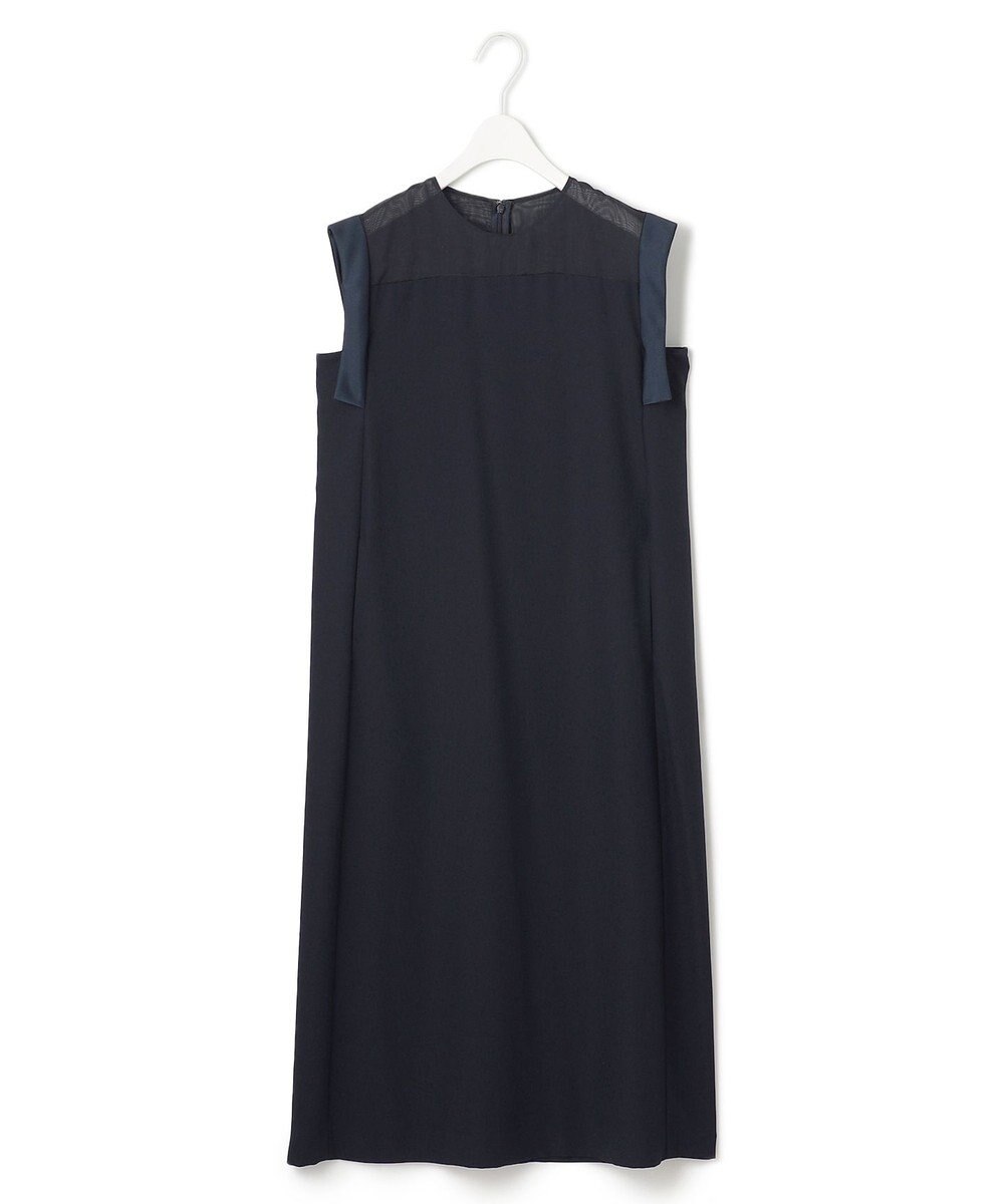 ICB L 【UVケア・接触冷感・速乾・洗える】 FluidBackSatin デザインワンピース 