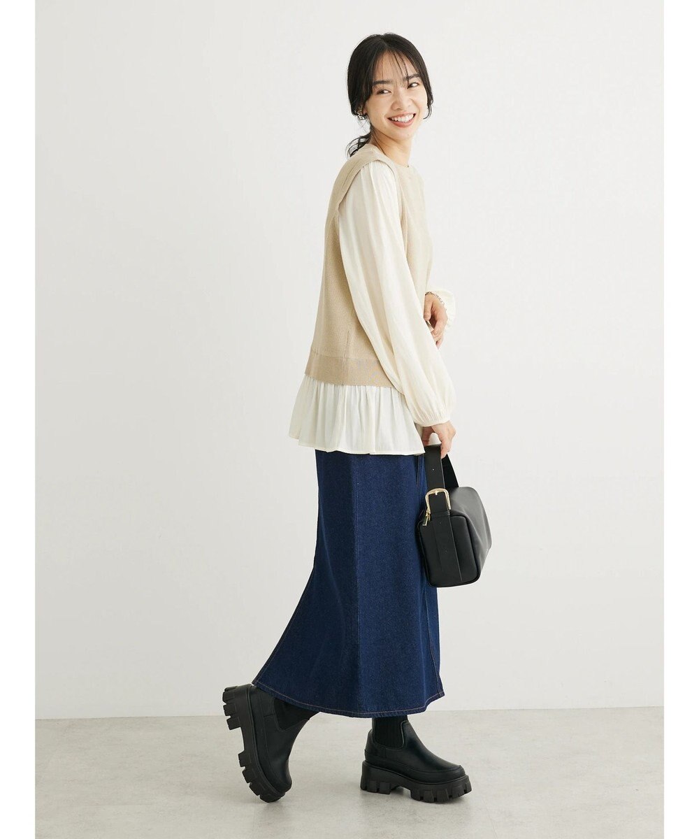 Green Parks Ａラインデニムスカート 